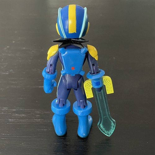 Figura de acción Mattel Megaman NT Warrior 2004 5,75" con espada - Imagen 3 de 4