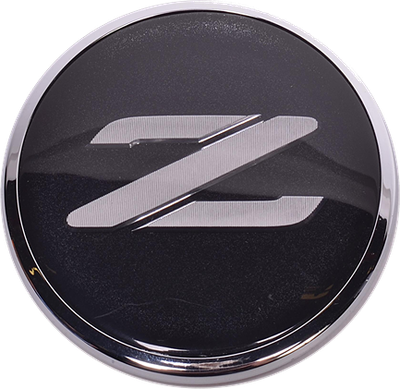 JDM Nissan Z32 300ZX Fairlady Z Black and Silver Front Emblem