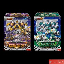 Metal Cardbot W PHANTOM HORNET & TIGUN 2-Transformer Robots Helicopter Tank set