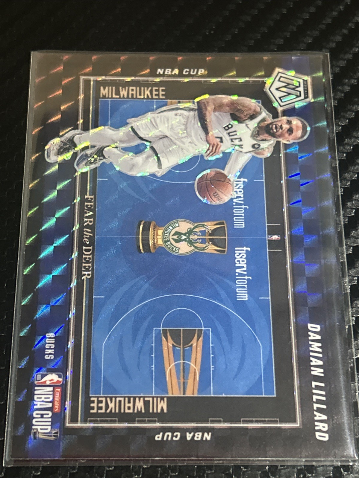2024-25 Panini Mosaic - Damian Lillard NBA Cup Insert #11