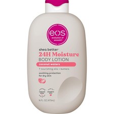 eos Shea Better Body Lotion Coconut Waters 24H Moisture 16 fl oz