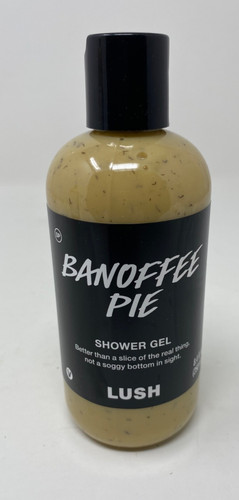 *READ* LUSH Banoffee Pie  Shower Gel 16.9 fl oz/500 ml  SOLD OUT -NEW and UNUSED