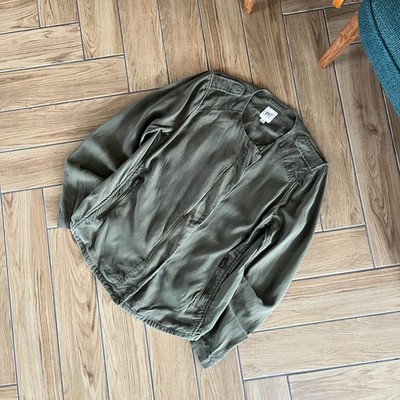 GAP Vintage Jacket, denim 90s Damen Streetwear, Khaki M
