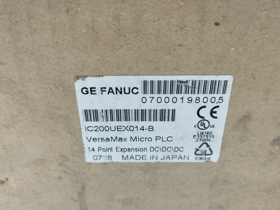 IC200UEX014-B GE Fanuc Controller Micro FANUC VERSAMAX MICRO PLC VersaMAx New - Image 2 of 4