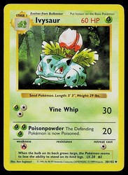 Ivysaur 30/102 Base Set Shadowless