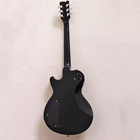 Black Electric Guitar Mahogany BD Rosewood FB Flame Maple Top Abalone Inlay — photo 6