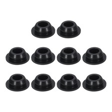 10pcs 1/2 Inch Silicone Hole Plug for 9mm Hole Black