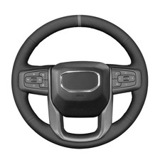 Stitch On Custom Fit Steering Wheel Cover for GMC