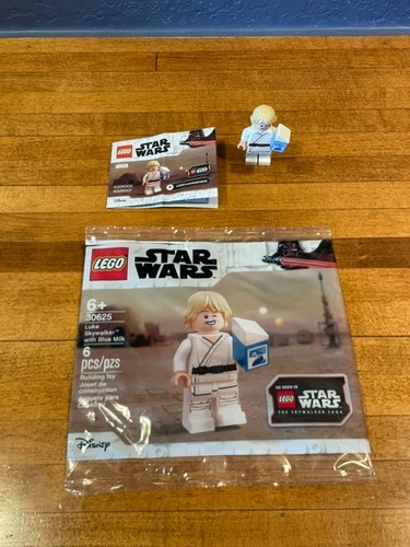 Lego - Star Wars - 30625 - Luke Skywalker with Blue Milk - 100% Complete
