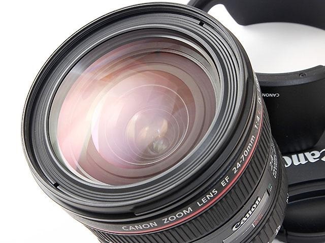 Canon EF 24-70mm F4 L IS USM AF Standard Zoom Lens with Hood Full