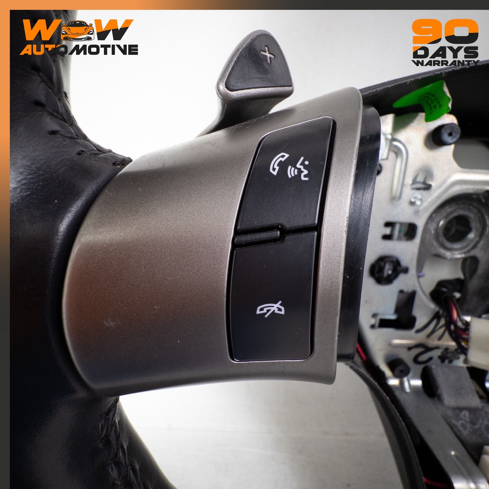 09-11 CHEVROLET CORVETTE C6 DRIVER STEERING WHEEL PADDLE SHIFT ASSEMBLY BLACK OE
