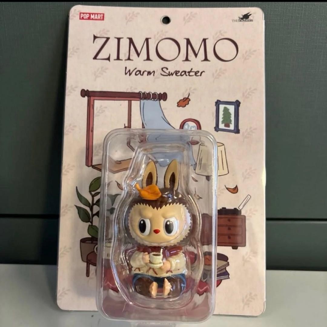 POP MART ZIMOMO Warm Sweater Figure from Japan F/S