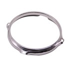 Spannreifen mit 4 Löchern 6 Zoll Trommelring Silber für Trommelreparatur