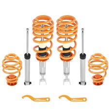 Lowering Coilovers For Audi A6 4b C5 Vw Passat 3b 3bg Adjustable Suspension New Lowering Coilovers For Audi A6 4b C5 Vw Passat 3b 3bg Adjustable Suspension New