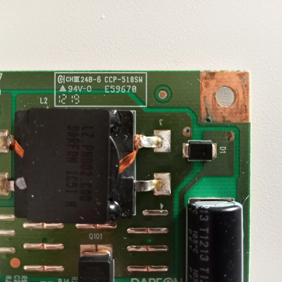 SCHEDA INVERTER LED DRIVE V323-A07 PER TV SHARP LC-32LE144E - LC-32LE244E - Immagine 3 di 4