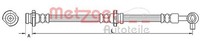 Bremsschlauch Metzger Autoteile 4110848 FüR Nissan Qashqai J10 NJ10 1 Dci Allrad