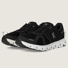 On Cloud 6 Men's Sneakers Black/White 3MF10070299 New with Box