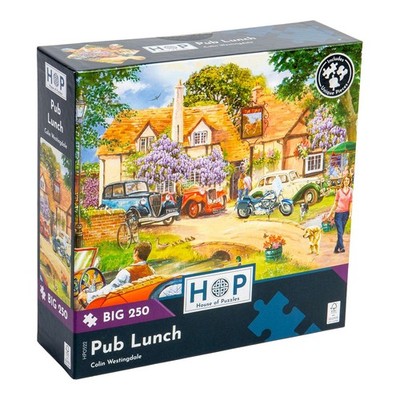The House of Puzzles, Pub Lunch, BIG 250 Piece Jigsaw Puzzle