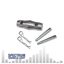 F31 Conical Connector - Standard with R-Pins - Global Truss [GL5002] F31 Cone,