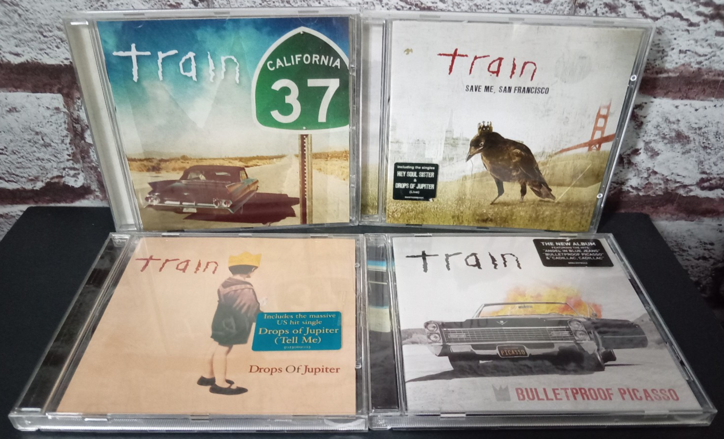 4 x Train CD's - All in excellent condition