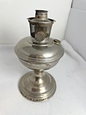 Aladdin Nickel Model 12 Oil Lamp