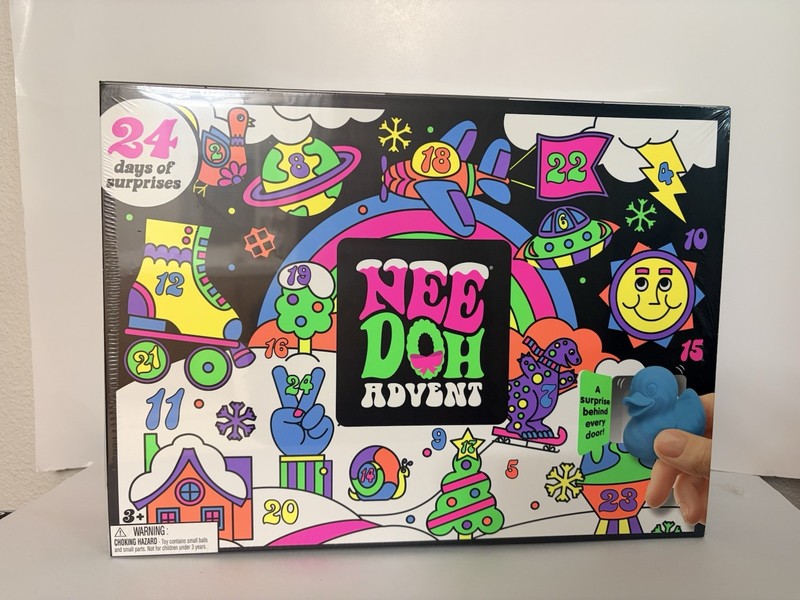 Authentic Schylling 2026 NeeDoh Advent Calendar