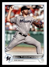 Zach Thompson 2022 Topps #227 Miami Marlins ROOKIE Buy10get5FREE