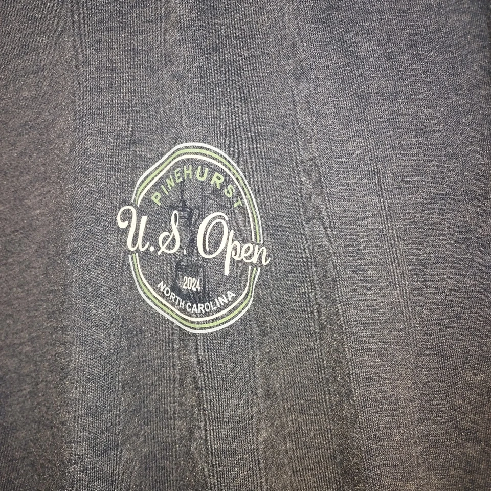 Pinehurst No. Camiseta para hombre 2 U.S. Open 2024 Footjoy manga corta mediana azul Foto 3 de 4