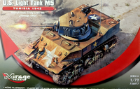 "Mirage 726077 - 1:72 U.S. Light Tank M5 \"Tunisia 1942\""