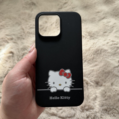 Hello Kitty Handyhülle/Schutzhülle Schwarz für iPhone IPhone 14 Pro Max