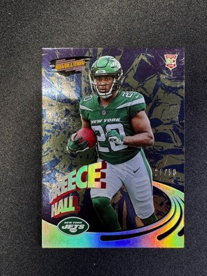 2022 Panini Zenith Breece Hall RC Revolution #PR-22 Jets Rookie #d 20/50