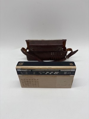 Sowjetisches Transistorradio Etiud 2 UdSSR Vintage funktionsfähig #U66