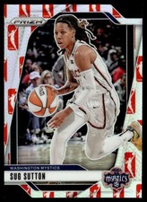 2024-25 Panini Prizm WNBA Logo Prizm Sug Sutton Washington Mystics #51