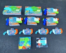 LOT 12 NEW Nerf Super Soaker Water Squirt Guns Scatter Blast Dinosquad Torrent