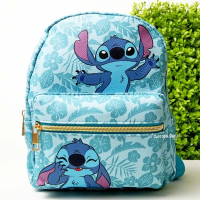 Disney Lilo and Stitch Mini Backpack Faux Deluxe Backpack MWT 10”​ Disney Lilo and Stitch Mini Backpack Faux Deluxe Backpack  main image 2