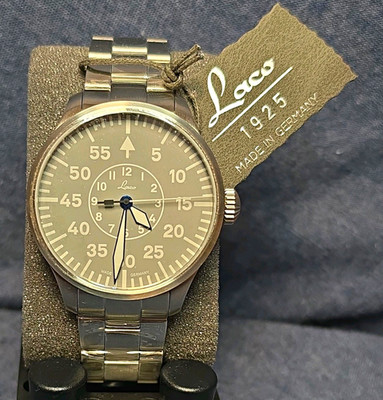 Laco Aachen Grau 42 MB   862159.MB Laco 2S / Miyota 82S0 automatic