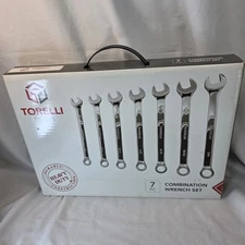 Torelli Tools 7-piece Combination Wrench Set - SAE Sizes