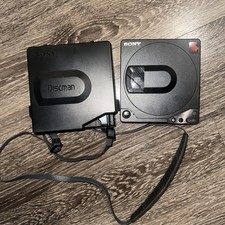 Sony Discman D-15 Portable CD Player Vintage 1988 Japan Please Read
