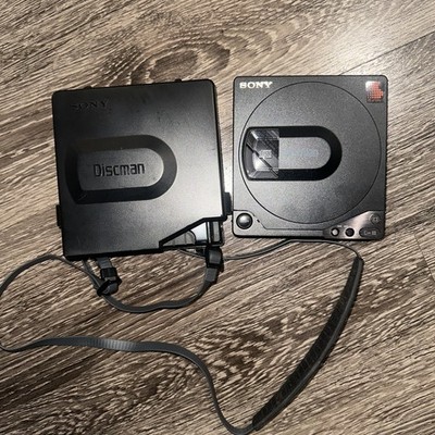 Sony Discman D-15 Portable CD Player Vintage 1988 Japan Please Read