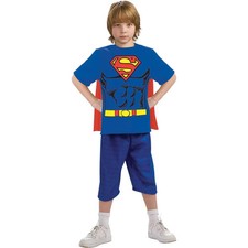 Boy's Superman Shirt Costume - Large