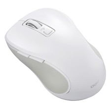 Digio2 Bluetooth Silent 5-Button BlueLED Mouse, White, Z0178