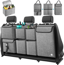 Car Trunk Organizer with Cooler  Large Pockets for SUVs, Jeeps