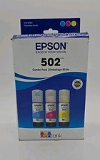 Epson EcoTank T502 Tri-Color Ink Cartridges Expression/WorkForce Printers 04/29