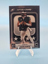 Jalen Hurts Philadelphia Eagles 2025 Donruss Optic #5 Captain in Charge