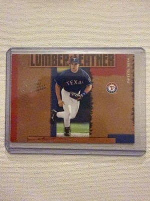 Mark Teixeira #LL-17 2005 Donruss Leather & Lumber Lumber & Leather #/2000