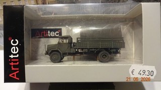 59.Artitec 6870416 Track H0 MAN 630 L2 A (Early) Cargo New Original Packaging 1:87