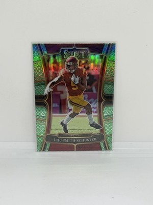 2023 Panini Select Draft - #75 JuJu Smith-Schuster Dragon Scale (SP, Case Hit)