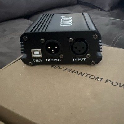 1-Kanal 48V Phantomspeisung von Tonor (unbenutzt)