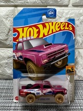 Hot Wheels Baja Blazers 1/10 '87 Dodge D100 181/250 Rosa