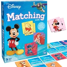 Disney Matching Game – Fun Memory Game for Boys & Girls Ages 3 and Older - Fe...